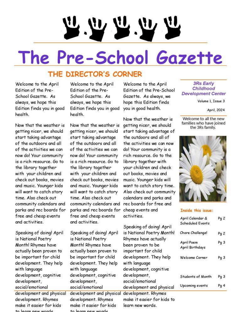 April Gazette 2024